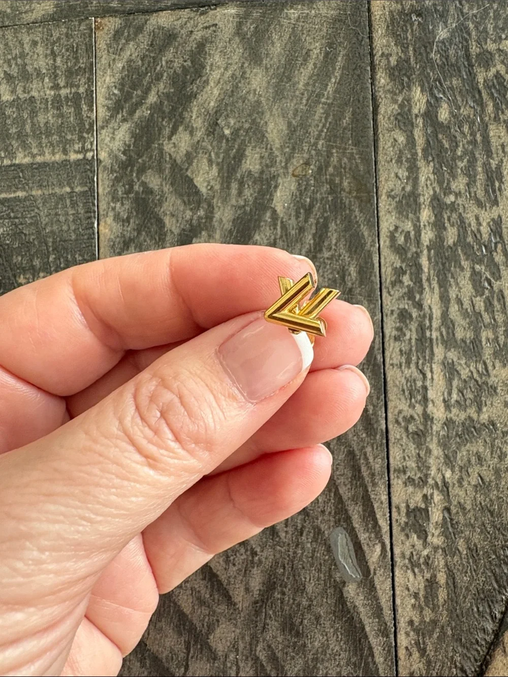 Louis Vuitton Go-14  Stud Earrings - Picture 2 of 5